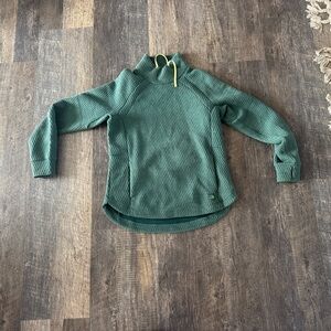 Women’s Sage Green Textured Pullover Sweater